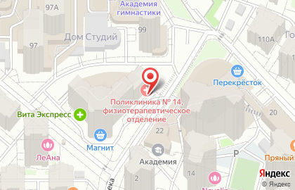 Фитнес студия SoloFIT на карте