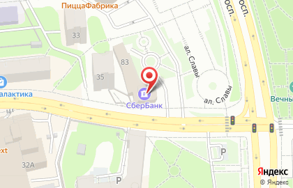 Служба курьерской доставки СберЛогистика на Шереметевском проспекте на карте