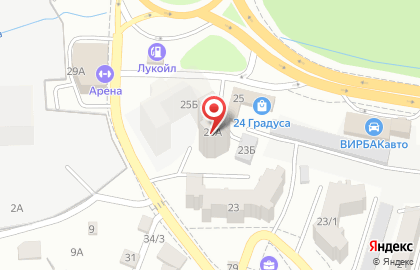 Магазин автотоваров АвтоСфера на улице Штахановского на карте
