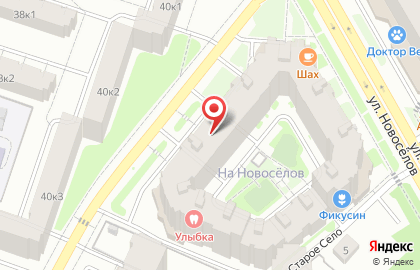 Компьютерный супермаркет НИКС Рязань на улице Новосёлов на карте