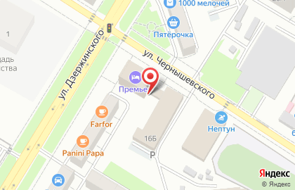 Физкультурно-оздоровительный комплекс Нептун на улице Дзержинского на карте