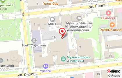 Типография Литера на улице Ленина на карте