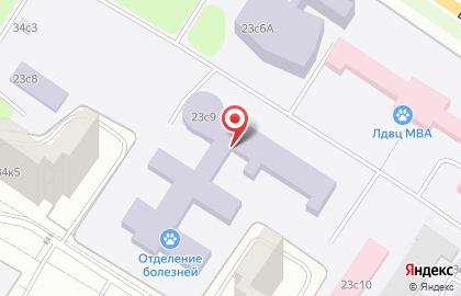 МГАВМиБ на улице Академика Скрябина на карте