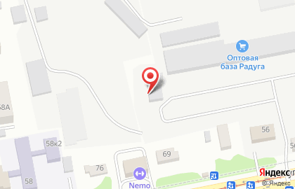 Оптовая база Радуга на карте