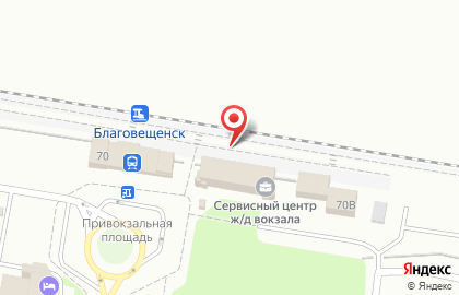 ОАО Банкомат, Дальневосточный банк Сбербанка России на Станционной улице на карте