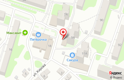 Центральная городская библиотека на Первомайской улице на карте