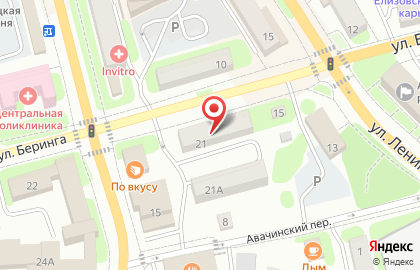 Магазин Юникс в Петропавловске-Камчатском на карте