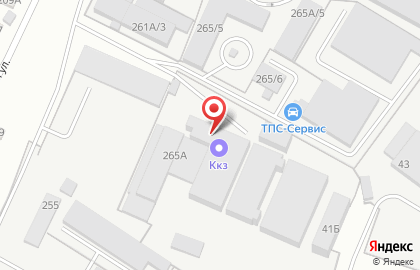 ККЗ на Железнодорожной улице на карте