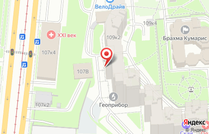 Йога-психологический центр Yogaliving на проспекте Энгельса, 107 к 3 на карте