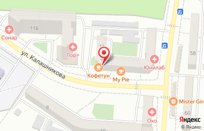 АК БайкалБанк в Октябрьском районе на карте