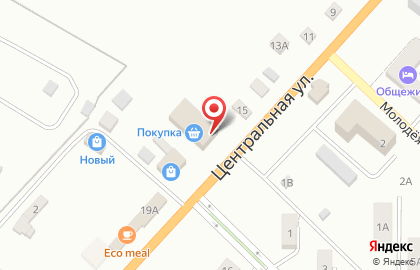 Моя аптека на Центральной улице на карте