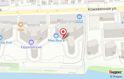 247 на Кожевенной улице на карте