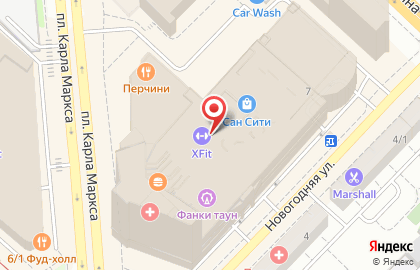 Магазин суши Суши Make на площади Карла Маркса, 7 на карте