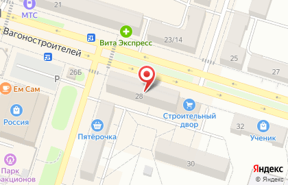 Юридическая Компания по банкротству физических лиц Бизнес-Юрист на карте