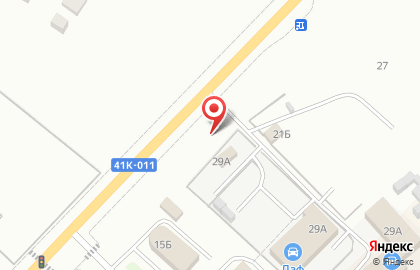 ДАФ, СТО на карте