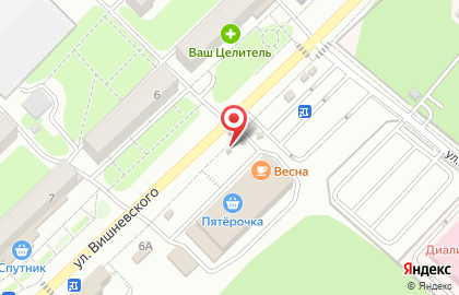 Автостоянка в Калуге на карте