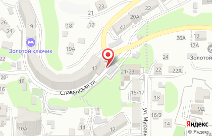 Алкомаркет Мускат на Славянской улице на карте