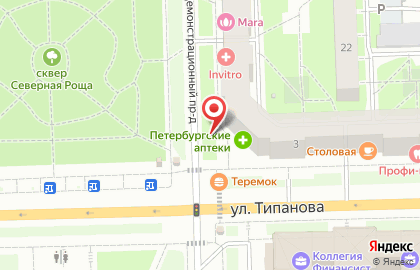 Магазин Союзпечать в Московском районе на карте