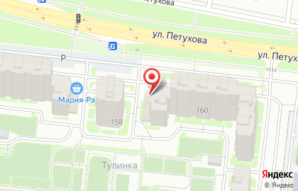Супермаркет Магнит в Новосибирске на карте