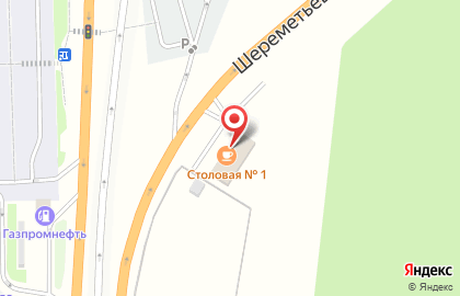 Столовая №1 в Москве на карте