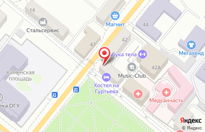 Агентство недвижимости ВиД в Советском районе на карте