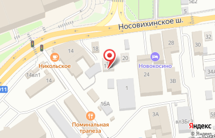 Общежитие в Москве на карте