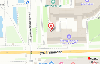 Петербургская Недвижимость, офис Московский на карте