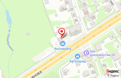 Автомойка в Туле на карте