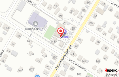 Сауна в Омске на карте