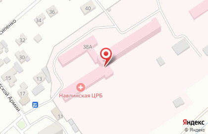 Навлинская центральная районная больница на карте