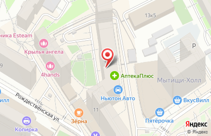 Автосервис Фаст Фит Авто на Рождественской улице на карте