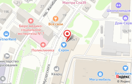 Мастерская Мастер Класс на улице Мусоргского на карте