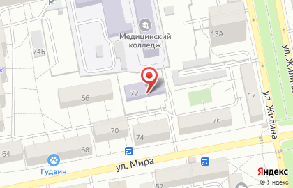 Тольяттинская консерватория в Центральном районе на карте