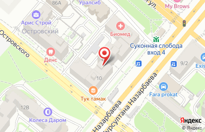 Татсоцбанк в Казани на карте