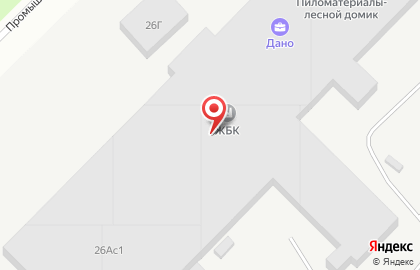 Торговая компания Дано на ​Индустриальной на карте