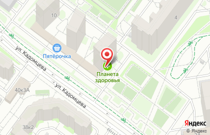 Аптека Планета здоровья в Москве на карте