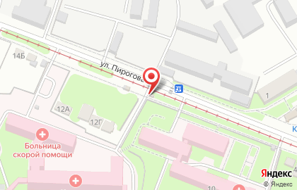 Киоск по продаже фруктов и овощей в Центральном районе на карте