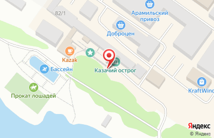 Автостоянка в Екатеринбурге на карте