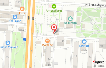 Сеть салонов продаж МТС в Кировском районе на карте