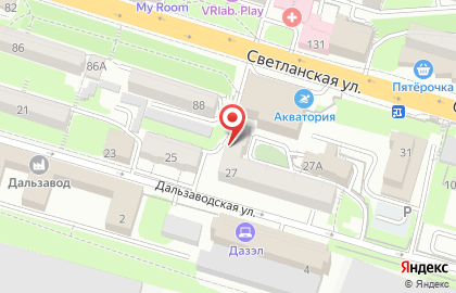 Продуктовый магазин во Владивостоке на карте