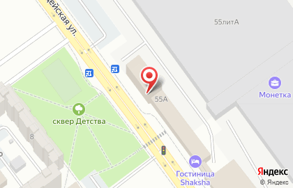 ООО ПромЦентр на Гвардейской улице на карте