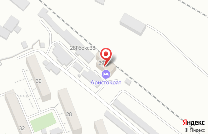 Гостиница Аристократ в Красноярске на карте