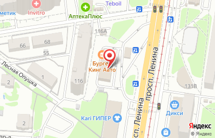 Ресторан ТОМАТО на проспекте Ленина, 120 к 1 на карте