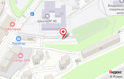 Автостоянка во Владивостоке на карте