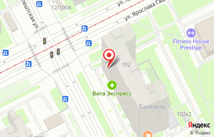 Аптека Вита в Санкт-Петербурге на карте
