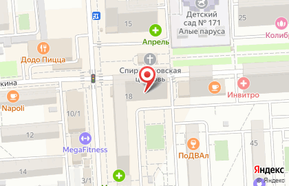 Магазин штор и карнизов на улице Карякина на карте