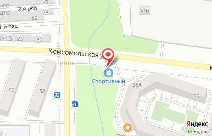 АкваТермика на Комсомольской на карте