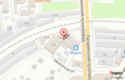 Симба на Пролетарской улице на карте