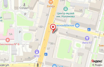 Операционный офис Смоленск Реалист Банк на карте