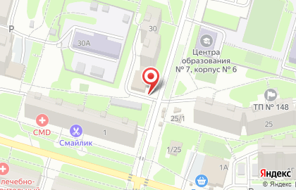 точка по продаже питьевой воды в Зареченском районе на карте